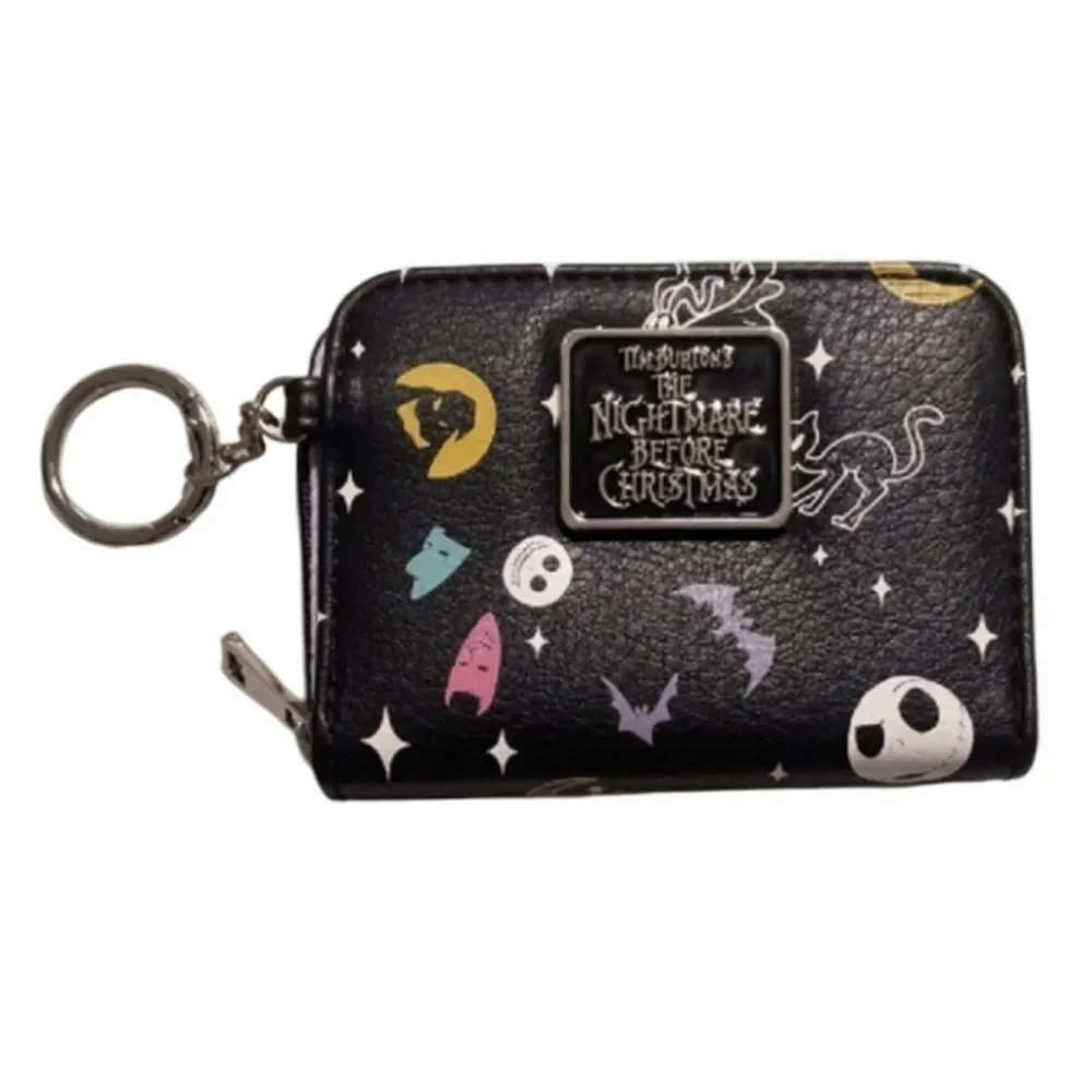 Disney Nightmare Before Christmas Icons Zipper Wallet - Picture 1 of 8